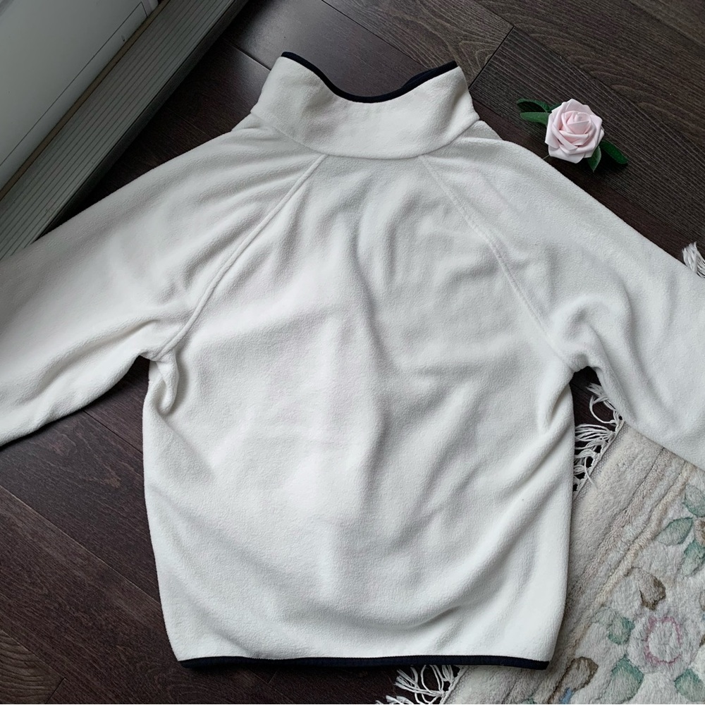 NWOT Hyba black and white fleece half-buttoned pullover - Picture 10 of 13